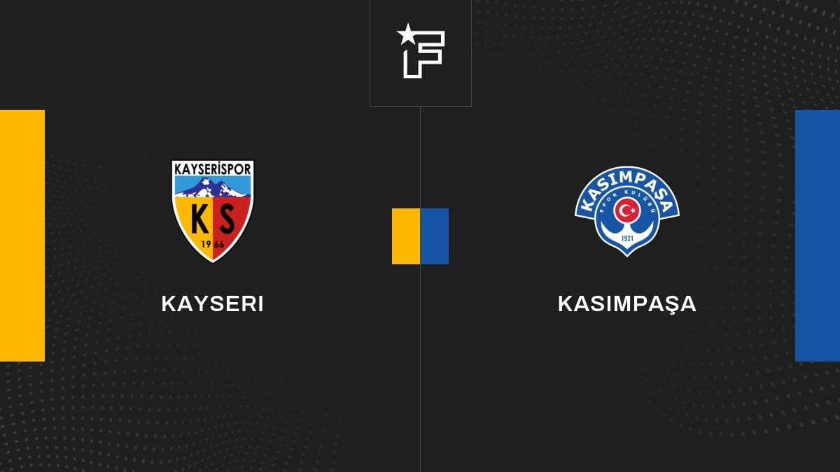 Vidéo, le résumé de la rencontre entre Kayseri et Kasımpaşa