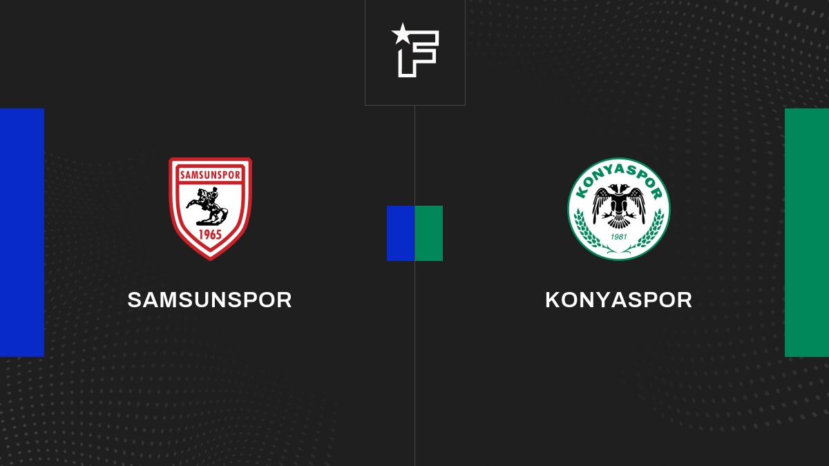Résultat Samsunspor - Konyaspor (1-1) la 17e journée de Süper Lig 2023/ ...