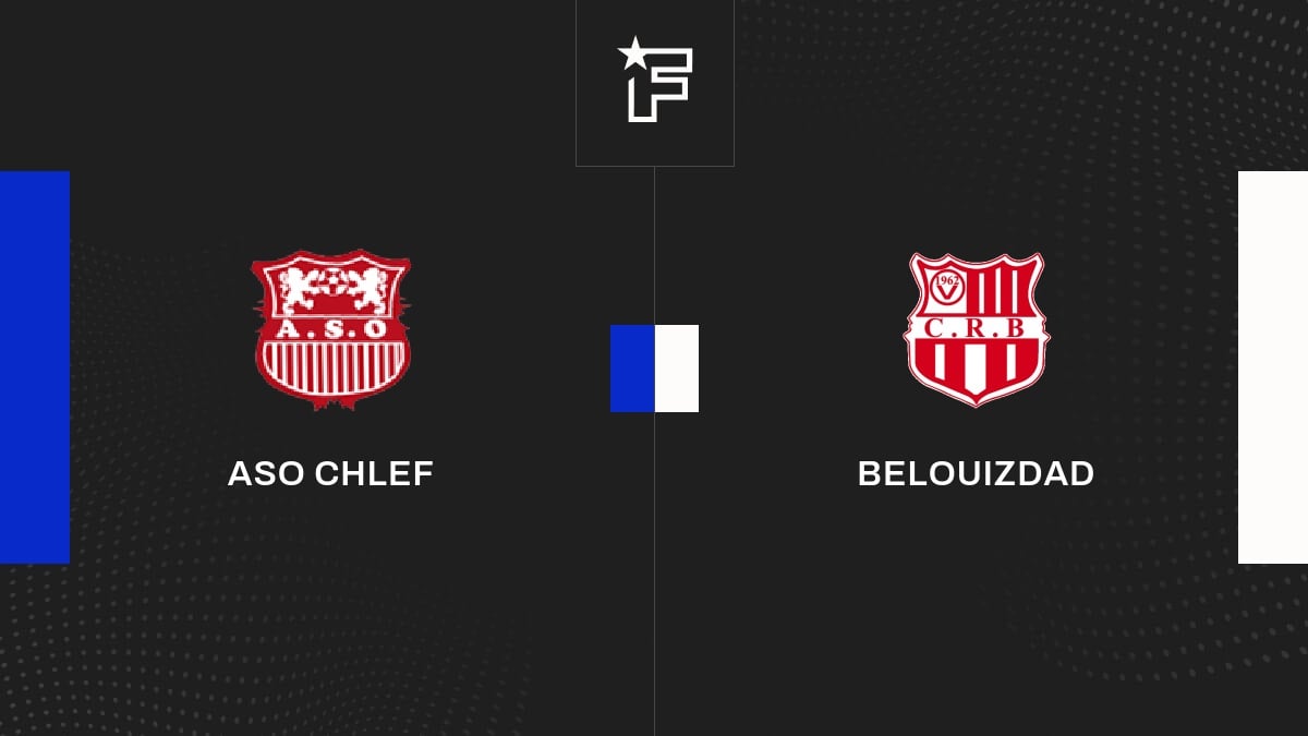 Résultat ASO Chlef Belouizdad (01) la 11e journée de Ligue 1