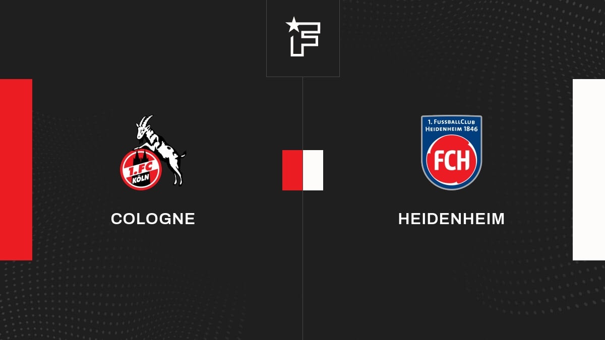 Le résumé vidéo de l'opposition entre Cologne et Heidenheim