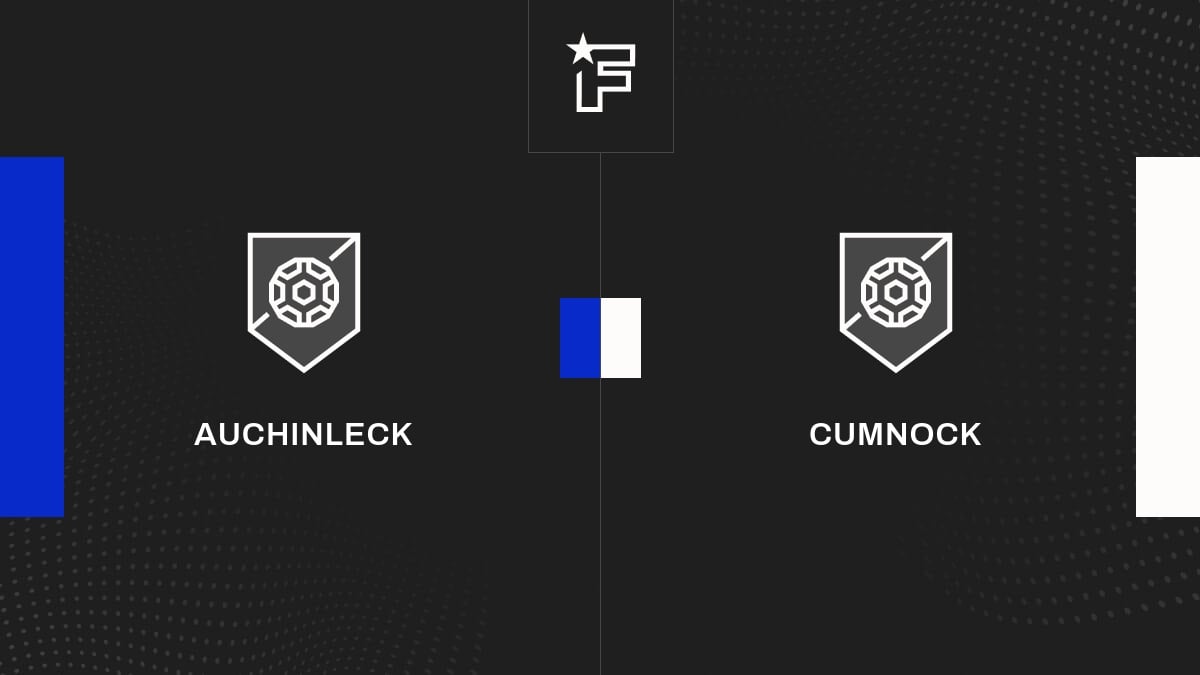Le résumé vidéo du match entre Auchinleck et Cumnock