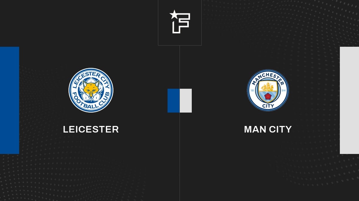 Résultat Leicester Man City (01) la 14e journée de Premier League