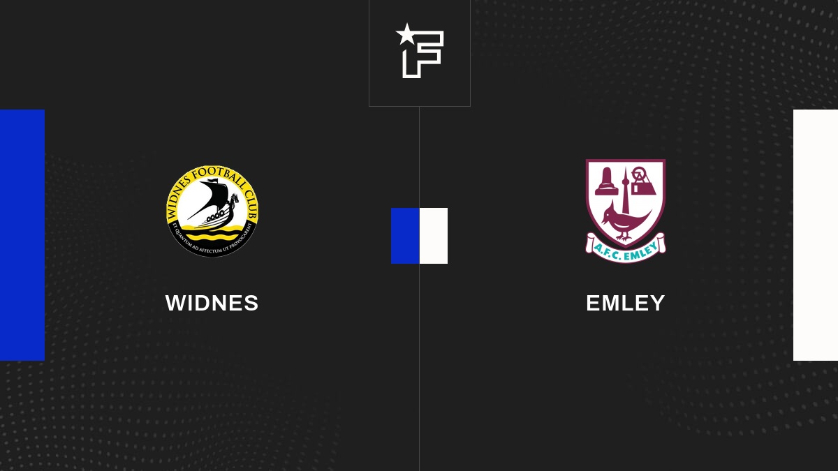 Résultat Widnes Emley (11) 1st Round Qualifying de The Emirates FA