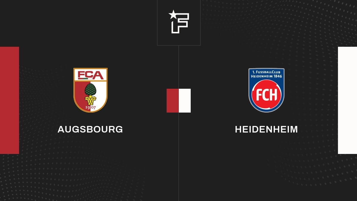 Le résumé vidéo du match entre Augsbourg et Heidenheim