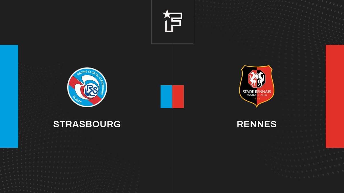 Vidéo, tous les buts du match entre Strasbourg et Rennes