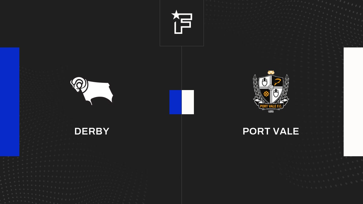 Live Derby Port Vale la 36e journée de EFL League One 2023/2024 02/03