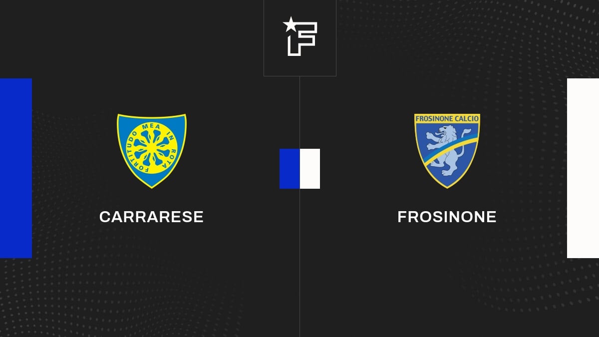 Le résumé vidéo de la confrontation entre Carrarese et Frosinone