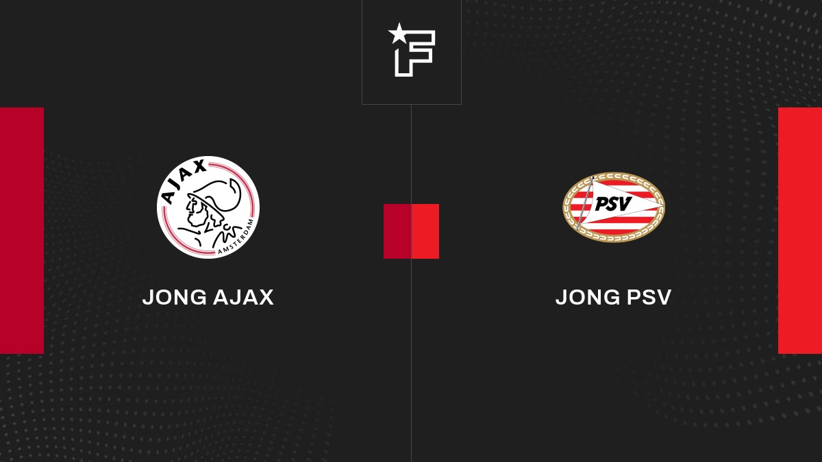 Live Jong Ajax - Jong PSV la 33e journée de Eerste Divisie (Pays-Bas ...
