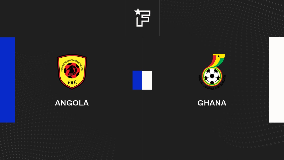 Résultat Angola - Ghana (1-1) la 5e journée de Éliminatoires Coupe d