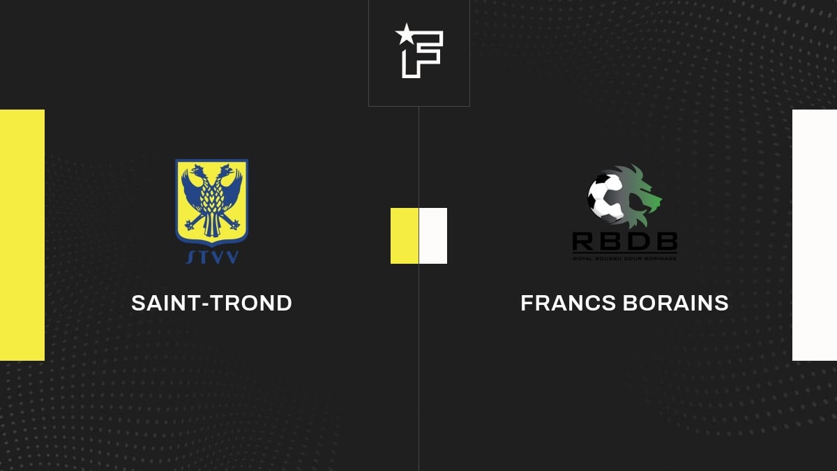 Résultat SaintTrond Francs Borains (30) 16èmes de finale de Coupe