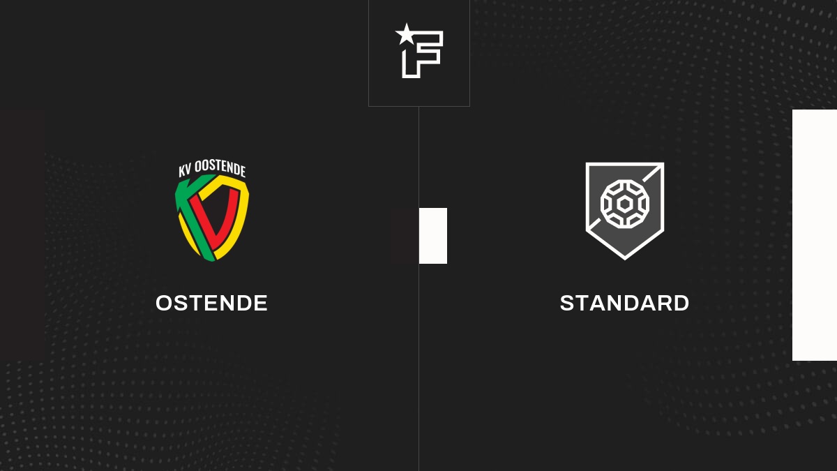 Live Ostende Standard la 30e journée de Challenger Pro League 2023/