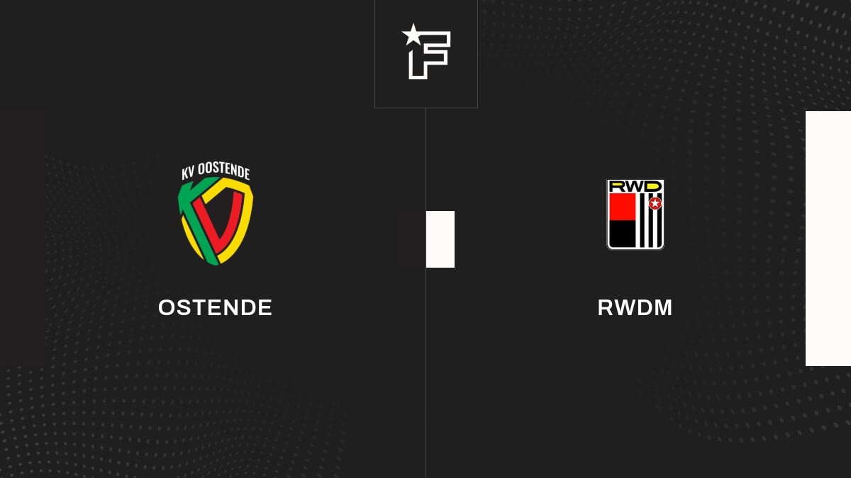 Résultat Ostende RWDM (20) Quarts de finale de Coupe de Belgique