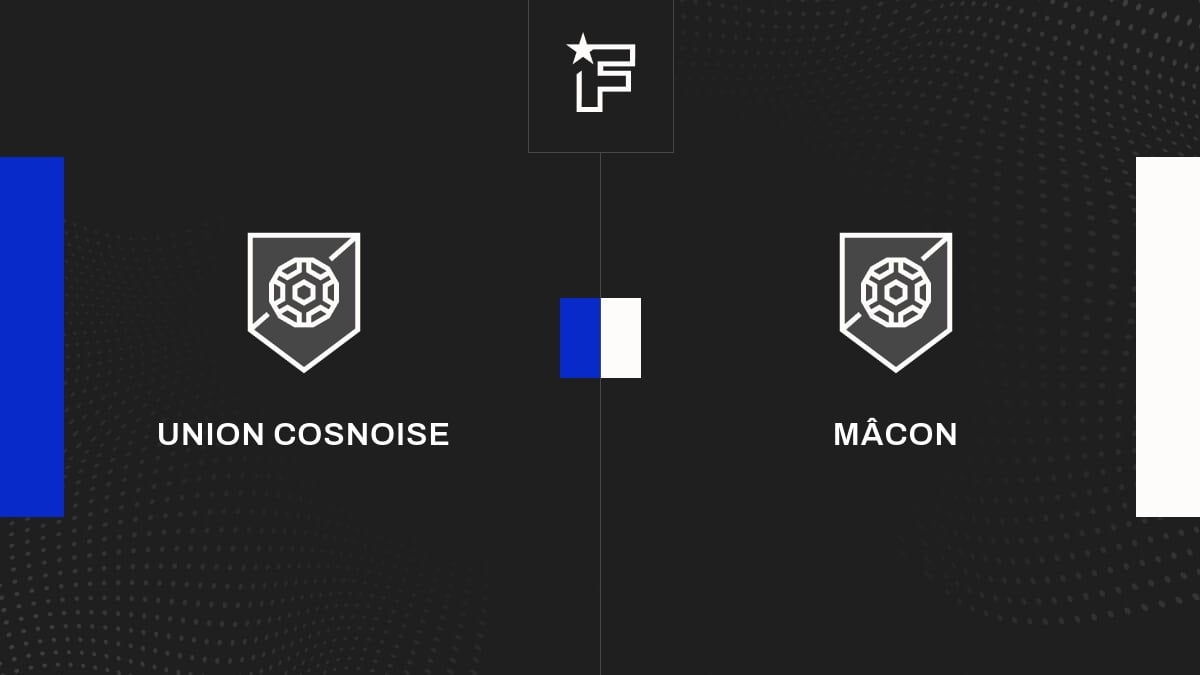 Résultat Union Cosnoise - Mâcon (0-2) la 12e journée de National 3 2025 ...