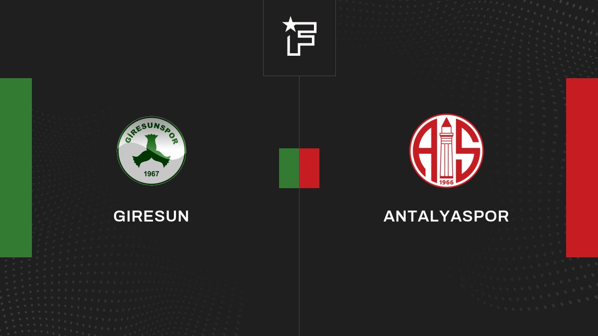 Le résumé vidéo de la confrontation entre Giresun et Antalyaspor