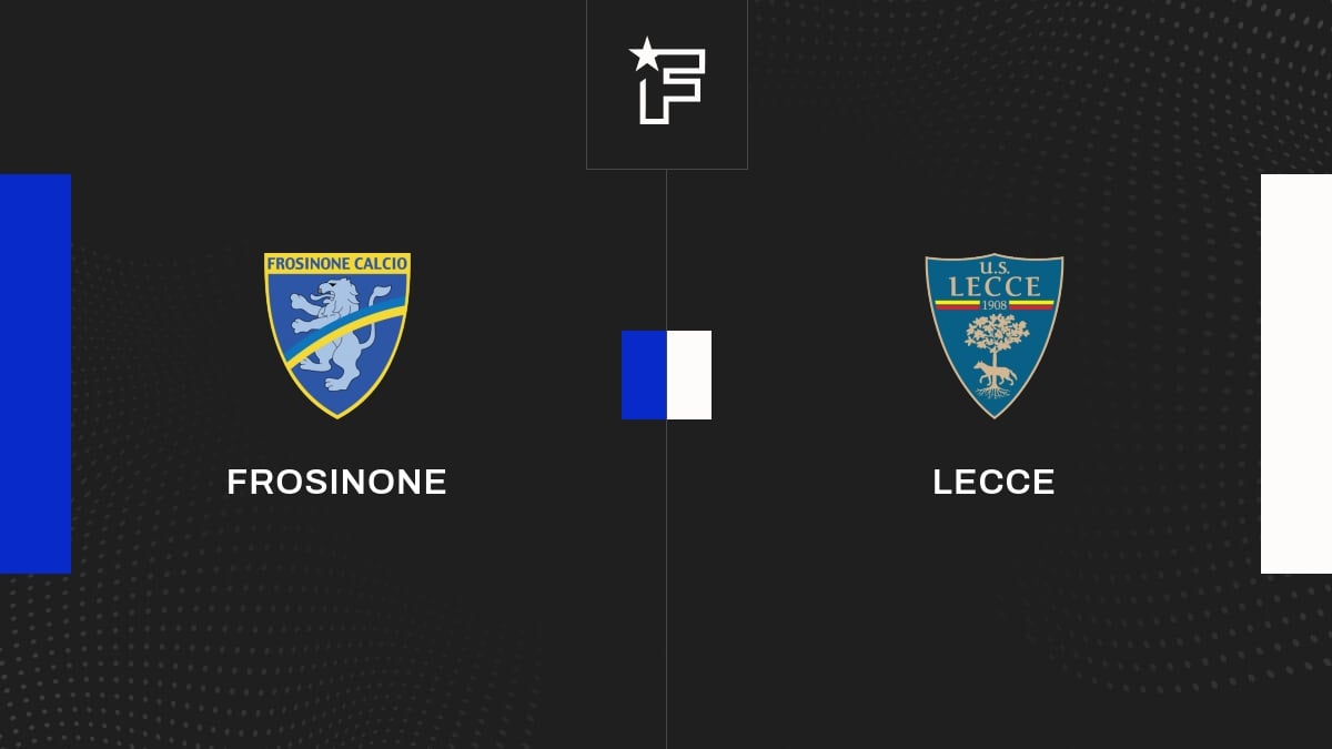 Le résumé vidéo de l'opposition entre Frosinone et Lecce