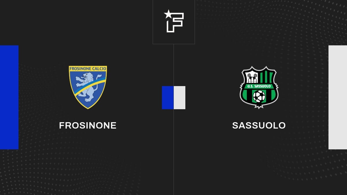 Le résumé vidéo de l'opposition entre Frosinone et Sassuolo