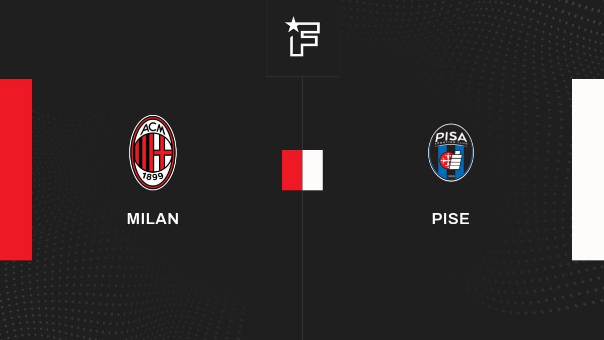 Le résumé vidéo de la rencontre entre Milan et Pise