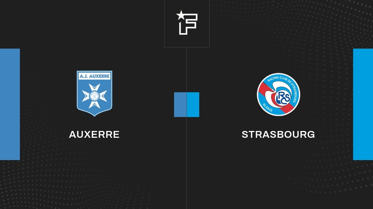 Le résumé vidéo du match entre Auxerre et Strasbourg