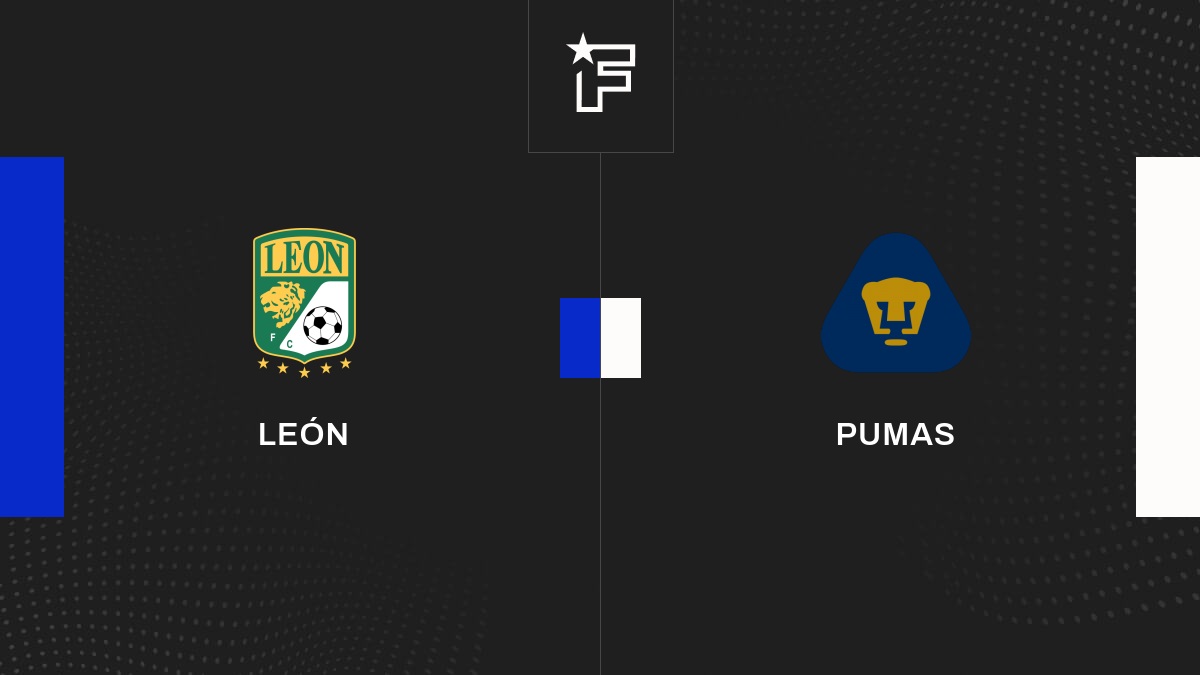 Live León Pumas la 15e journée de Liga MX (Mexique) 2023/2024 01/11