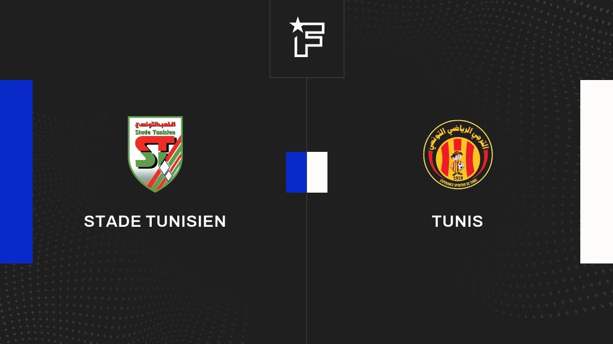 Résultat Stade Tunisien Tunis (21) la 3e journée de Ligue I Pro