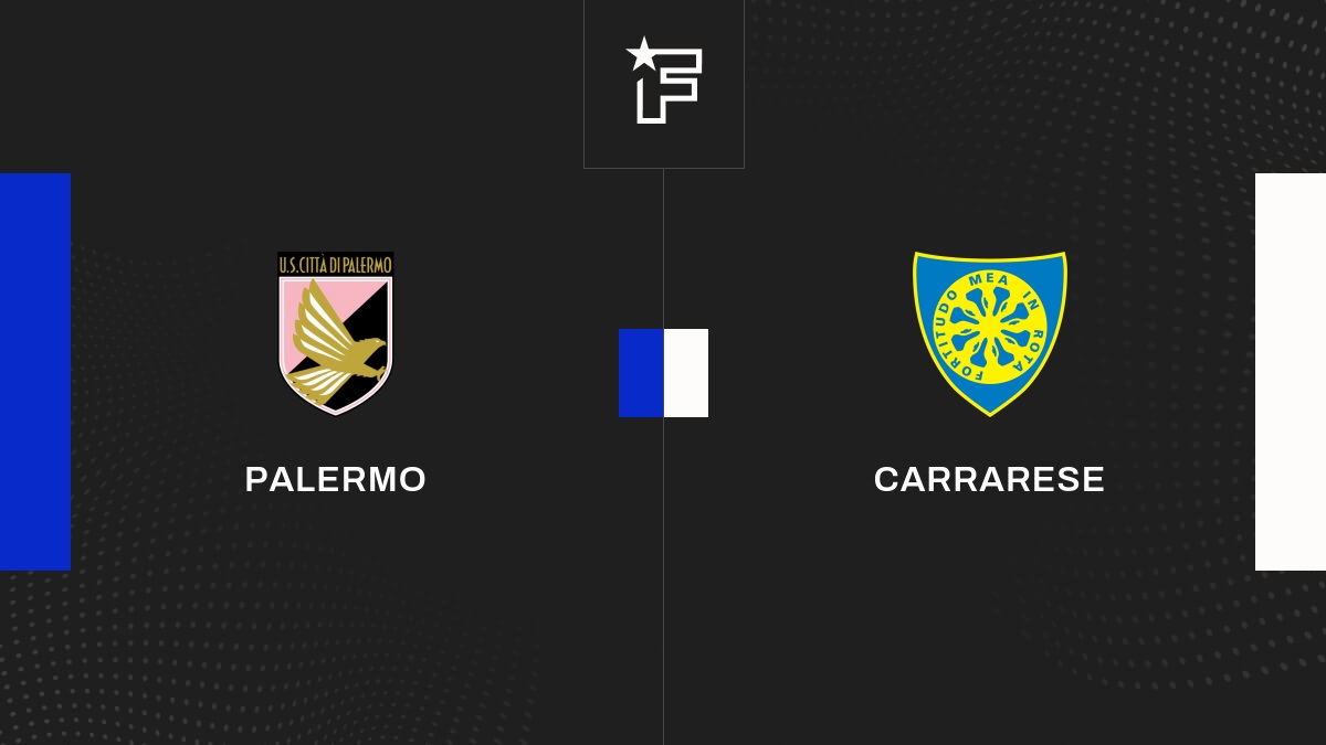 dove guardare palermo football club carrarese