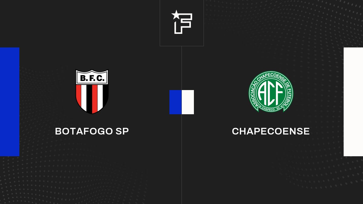 Résultat Botafogo SP - Chapecoense (1-2) La 17e Journée De Série B ...