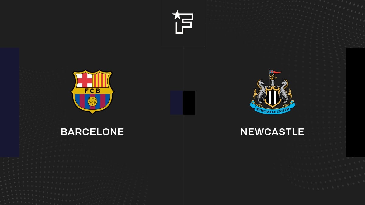 Le résumé vidéo de la rencontre entre Barcelone et Newcastle