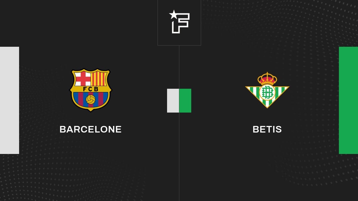Le résumé vidéo de la rencontre entre Barcelone et Betis
