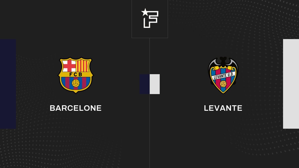 Le résumé vidéo de la rencontre entre Barcelone et Levante