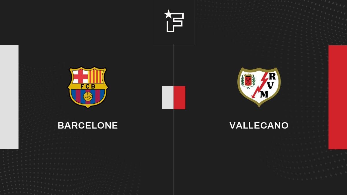 Le résumé vidéo de la rencontre entre Barcelone et Vallecano