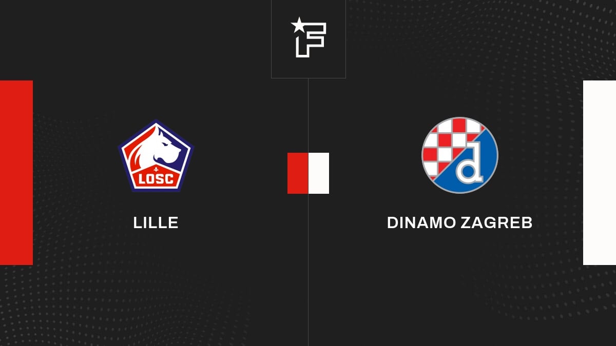 Vidéo, le résumé de la confrontation entre Lille et Dinamo Zagreb