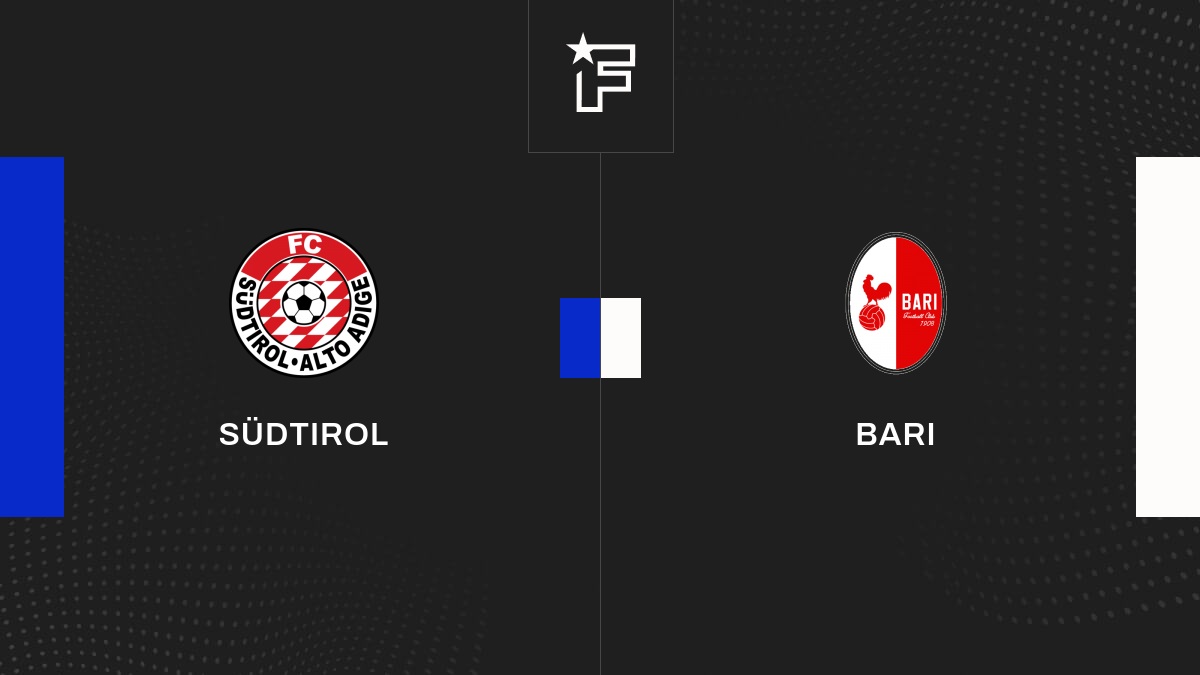 Vidéo, l'unique but du match entre Südtirol et Bari