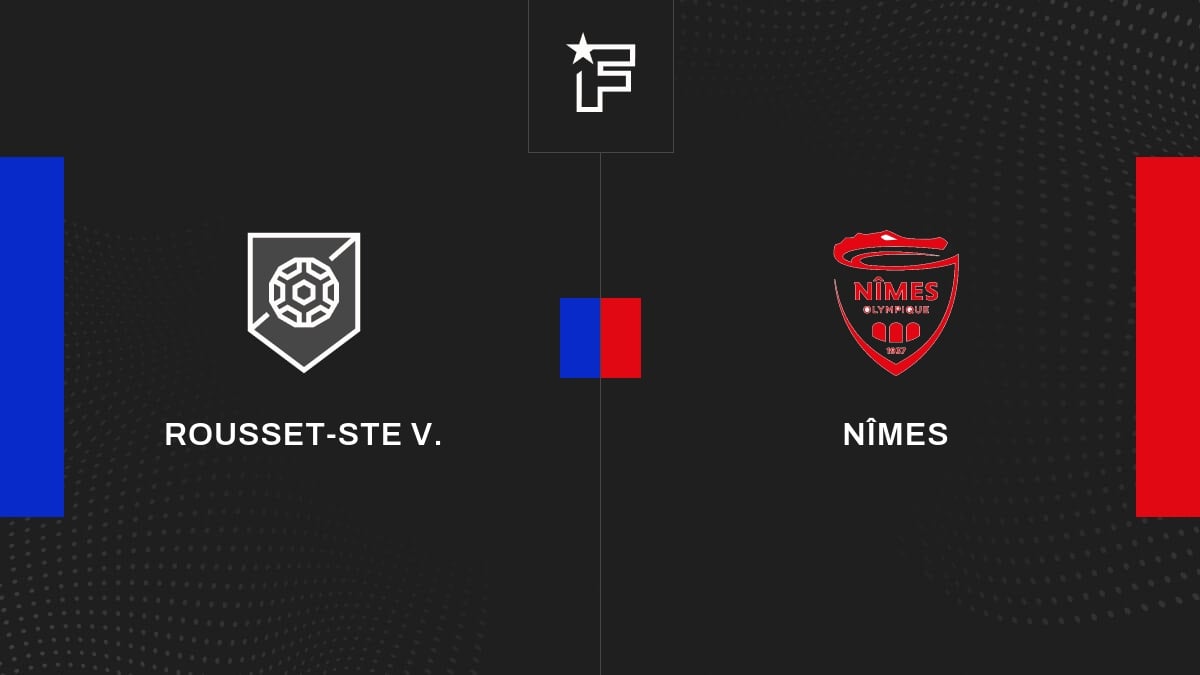 Résultat Rousset-Ste V. - Nîmes (1-2) la 24e journée de National 2 2025 ...
