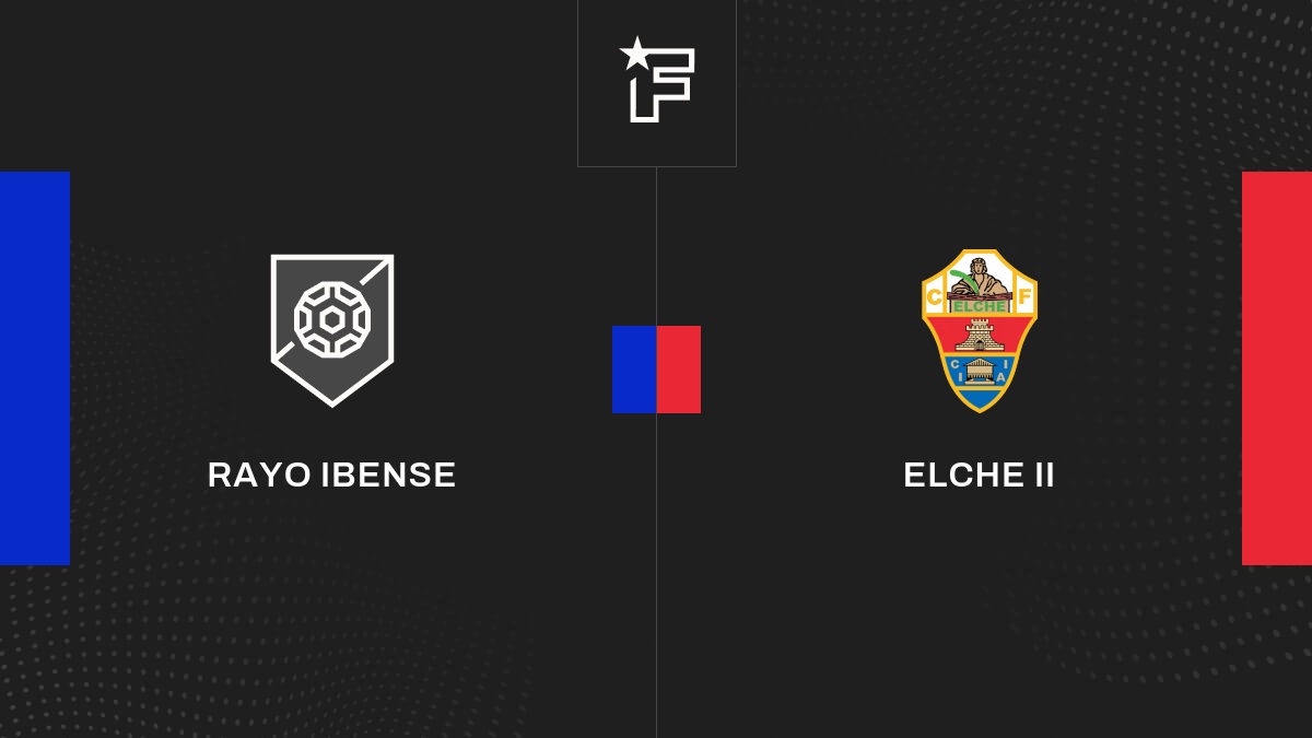 Résultat Rayo Ibense Elche II (31) la 11e journée de Tercera