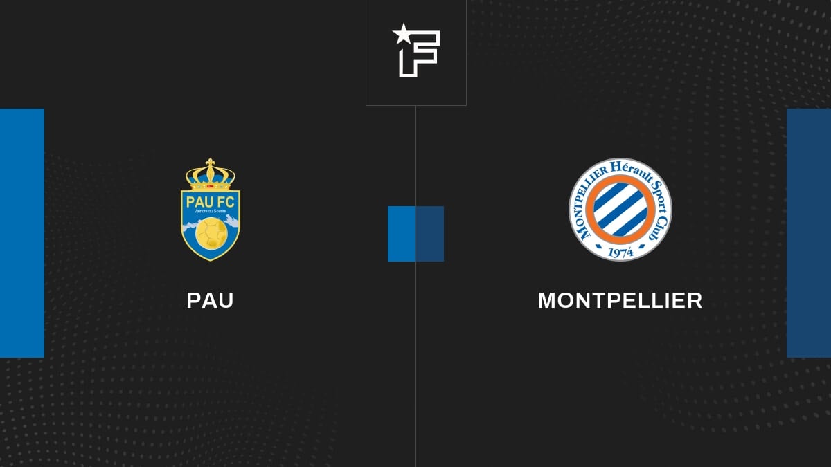 Résultat Pau Montpellier (21) 32èmes de finales de Coupe de France
