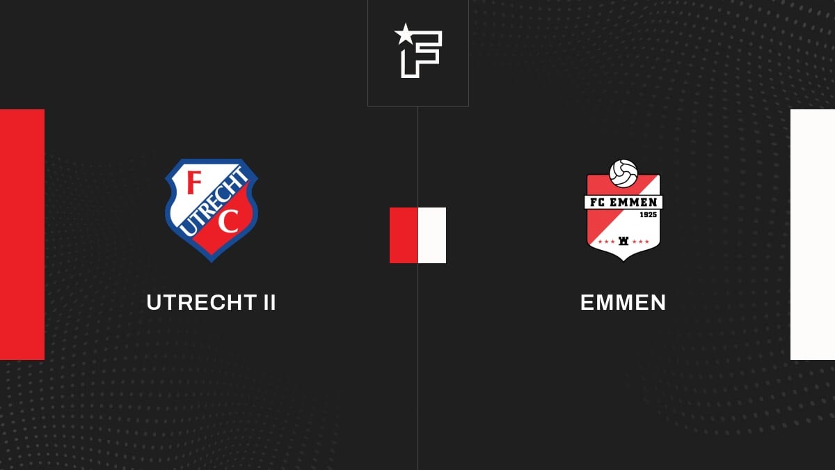 Vidéo, tous les buts du match entre Utrecht II et Emmen