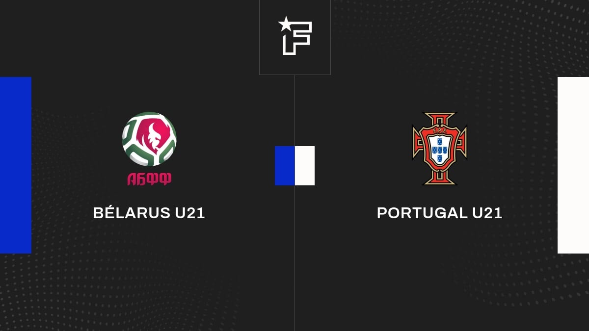 Résultat Bélarus U21 Portugal U21 (05) Groupe G de Éliminatoires