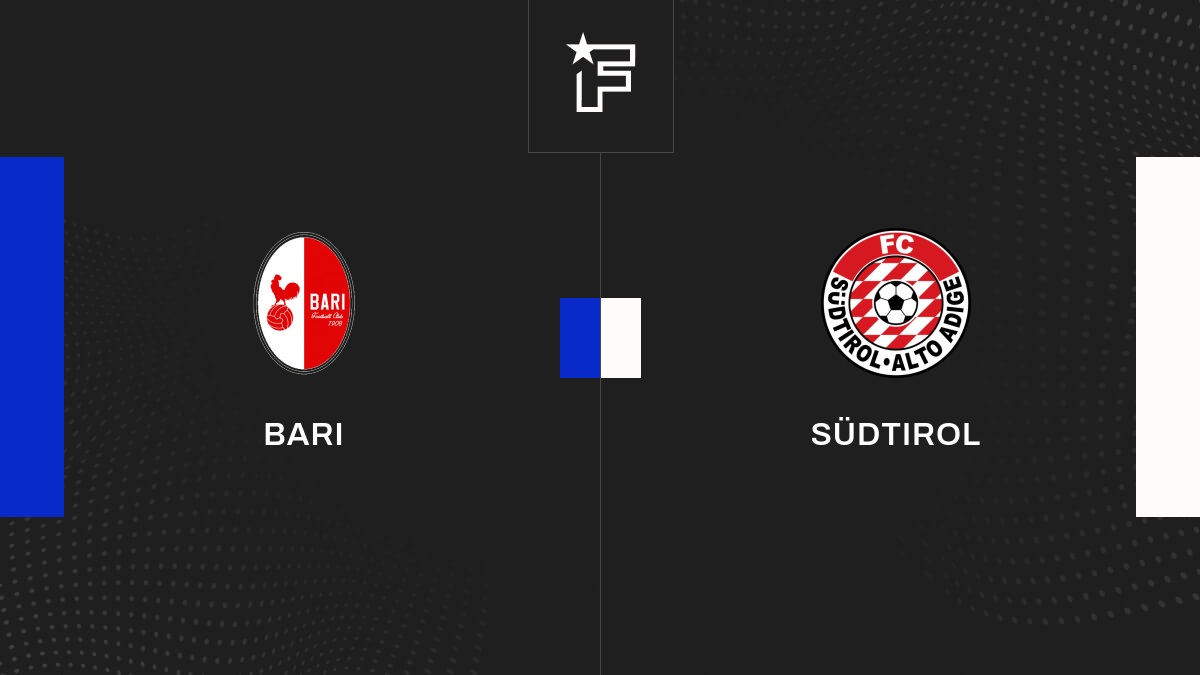 Le résumé vidéo de la rencontre entre Bari et Südtirol