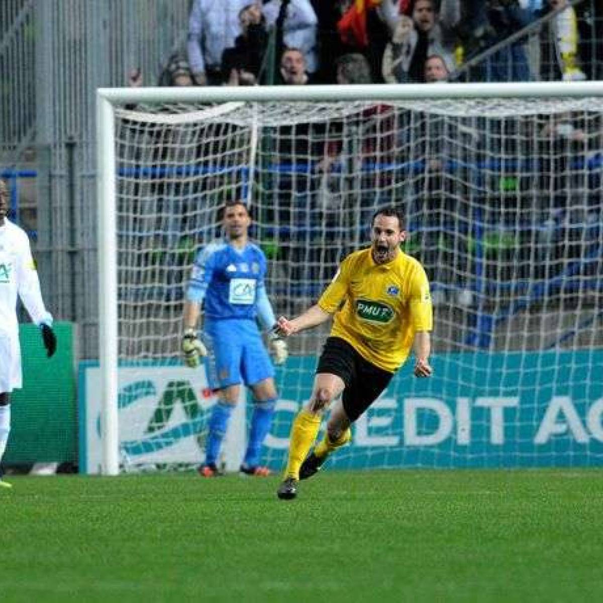 Fanion Finale Coupe De France 1927 – OM Marseille Vs US Quevilly (Original)