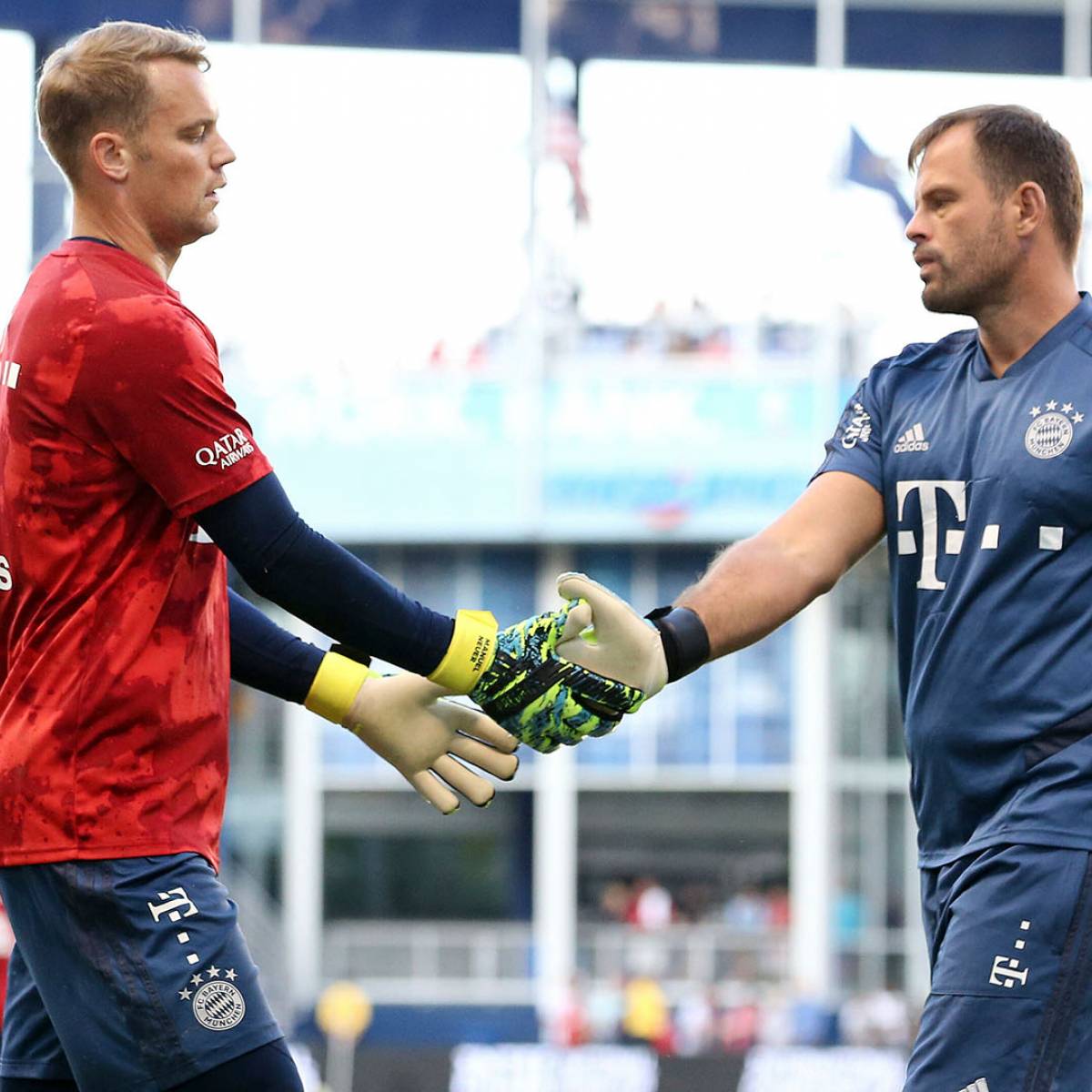 Londres Englândia Outubro 2019 Manuel Neuer Bayern Retratado Antes