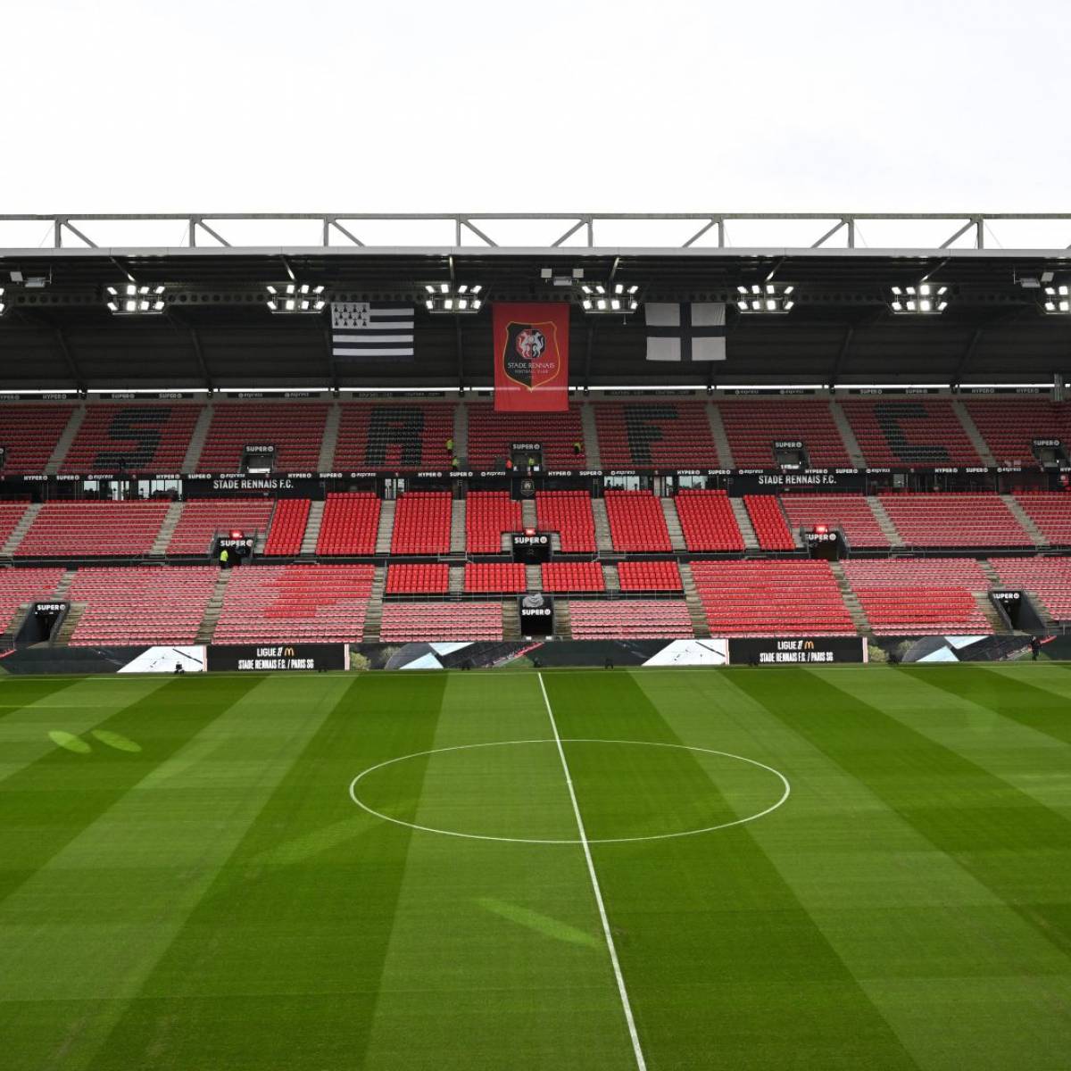 Petit Fanion Vintage – Stade Rennais (Rennes) – France – Non Modifié