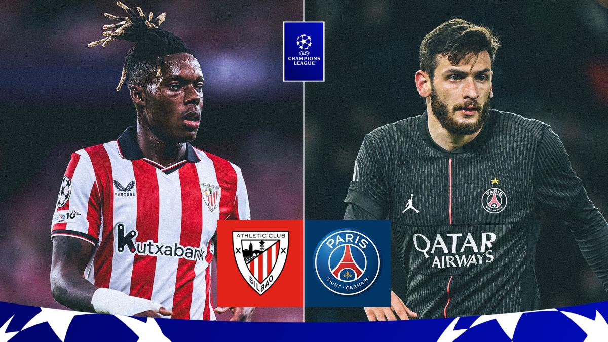 Athletic Bilbao - PSG : les compositions probables