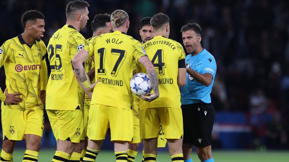 Il Borussia Dortmund grida allo scandalo contro il Paris Saint-Germain