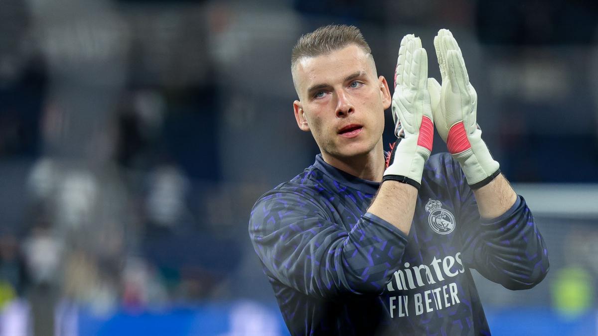 Le Real Madrid A Un Plan B En Cas D’échec Avec Andriy Lunin