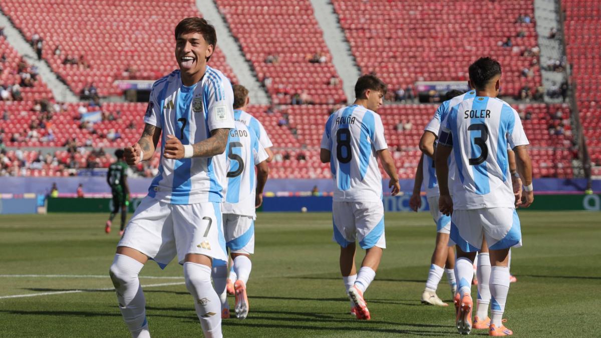 CdM U20 : l’Argentine s’impose contre la Colombie et rejoint le Maroc en finale