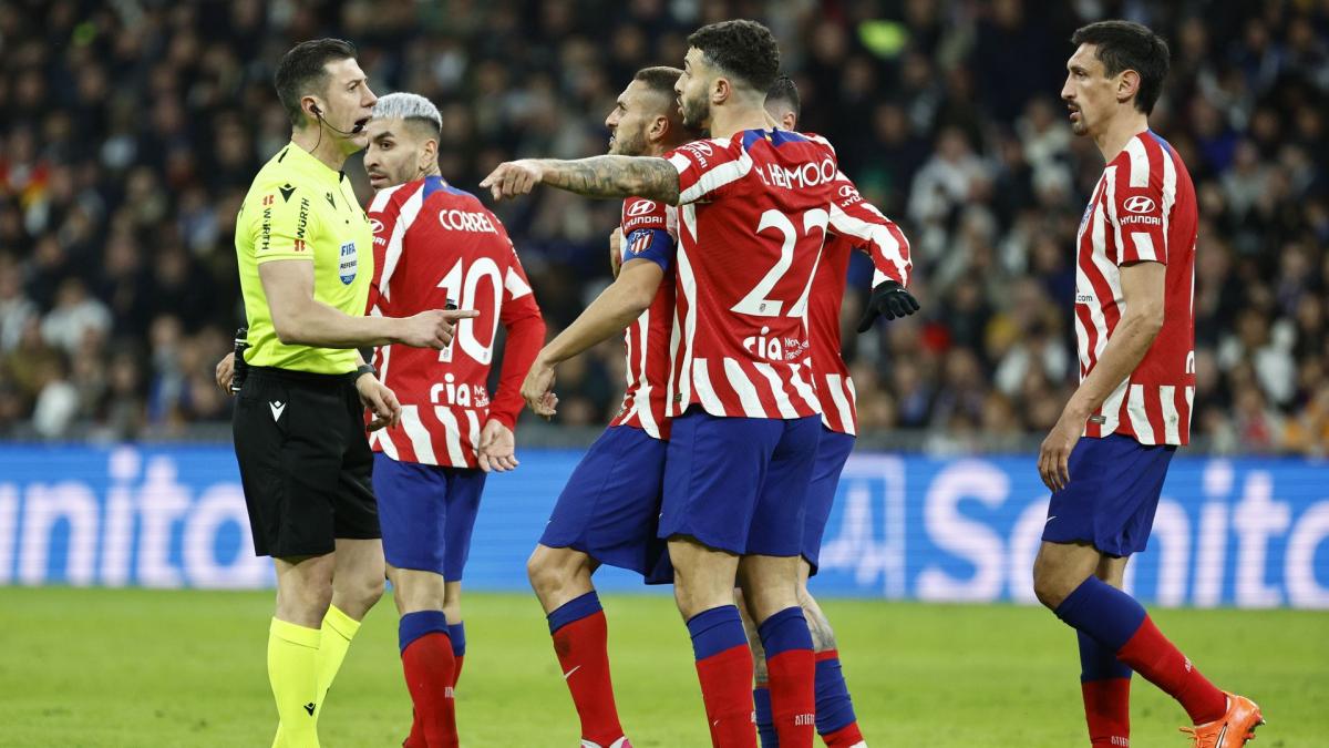 The incredible press release from Atlético de Madrid against arbitration and Real Madrid