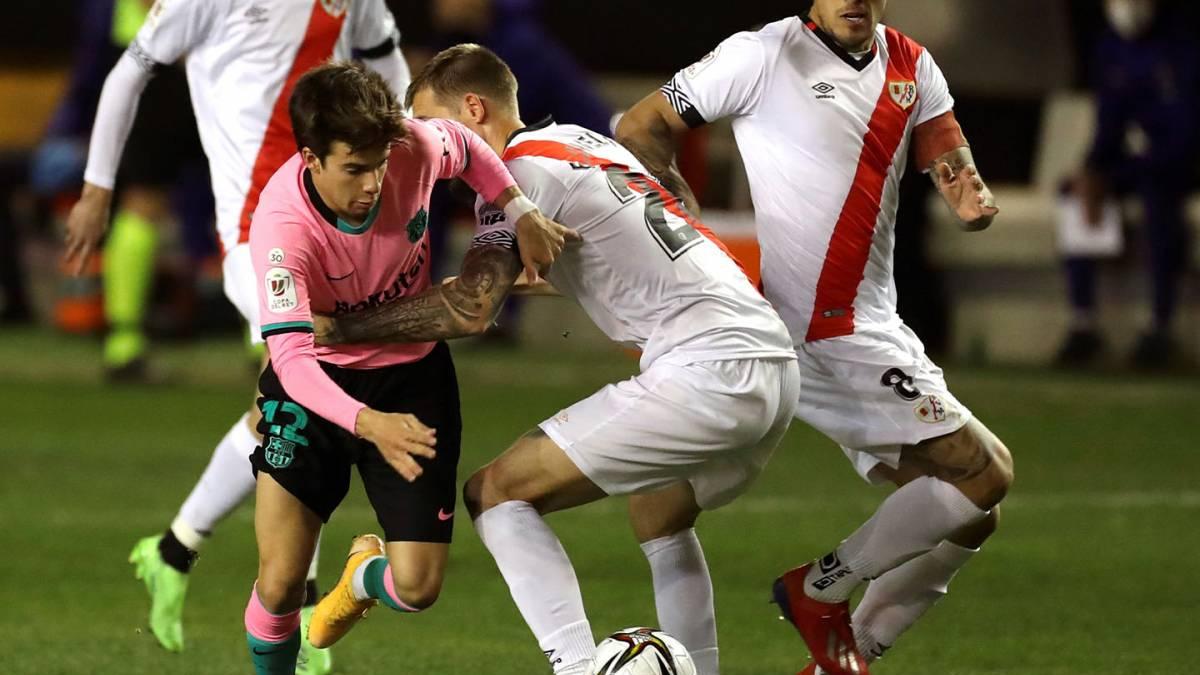 Résultat Vallecano Barcelone (12) Huitièmes de finale de Coupe du