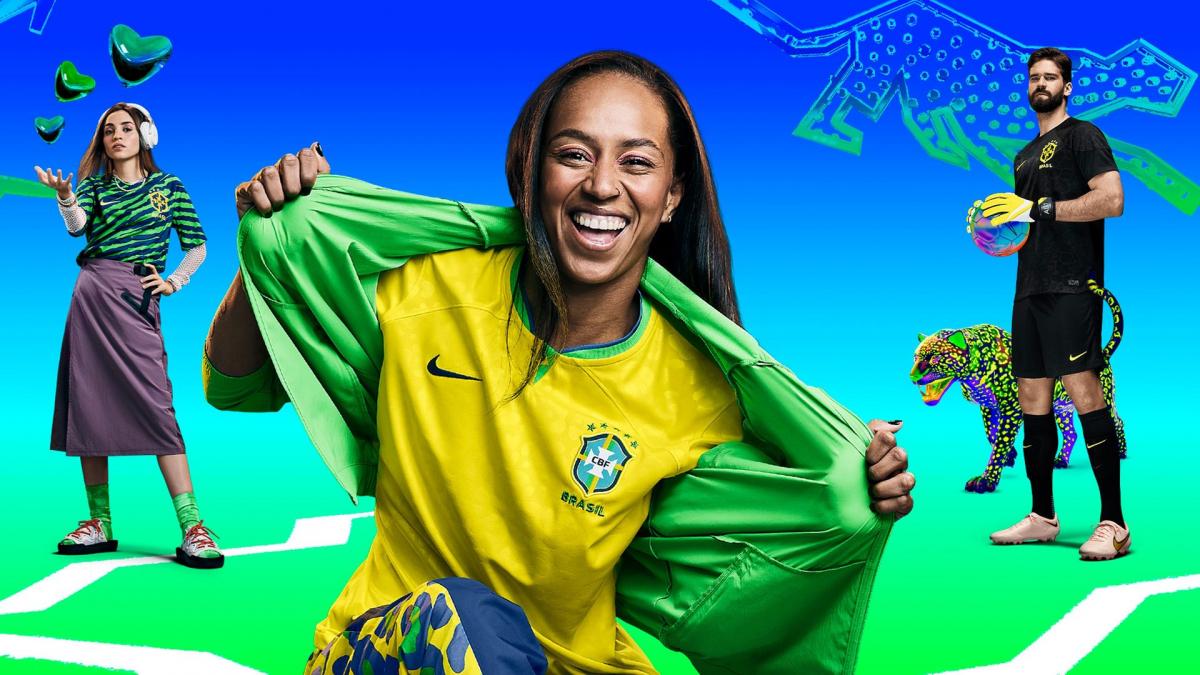 Le maillot domicile du Brésil pour le Mondial 2022