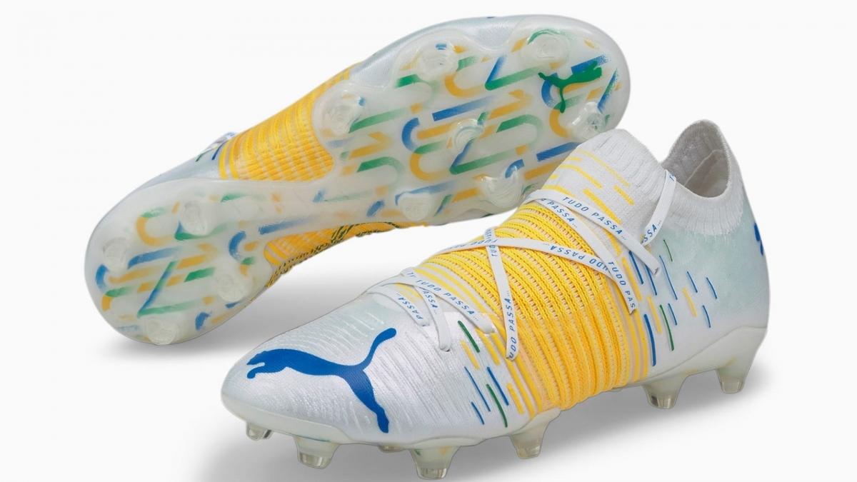 A new pair of crampons in the colors of Brazil for Neymar ...