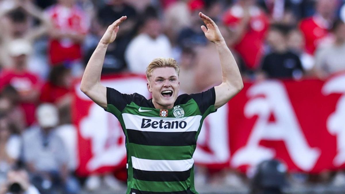 Le Sporting CP accepte de vendre Conrad Harder, pisté par Rennes